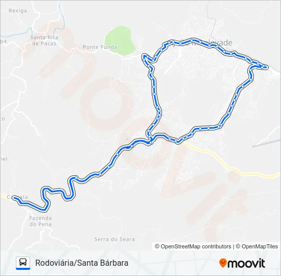 152 Bus Line Map