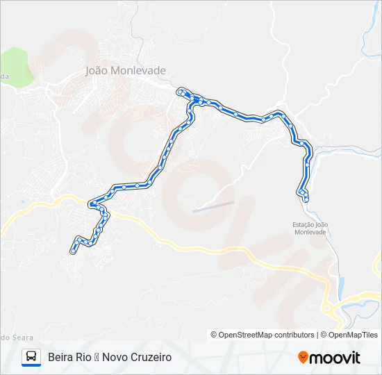 31 Bus Line Map