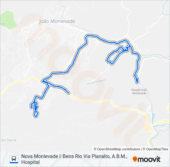 31 Bus Line Map