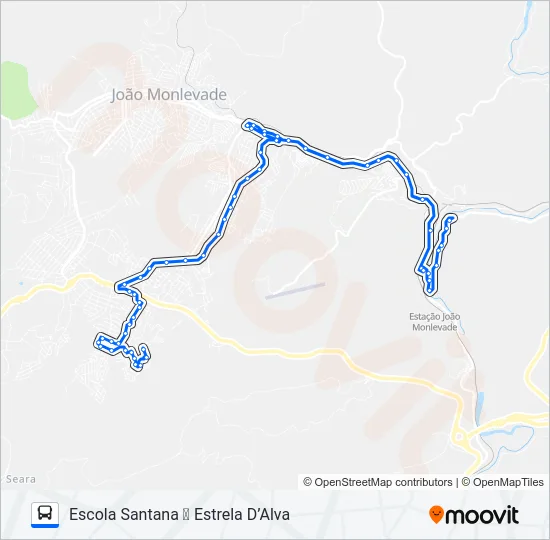 31 Bus Line Map