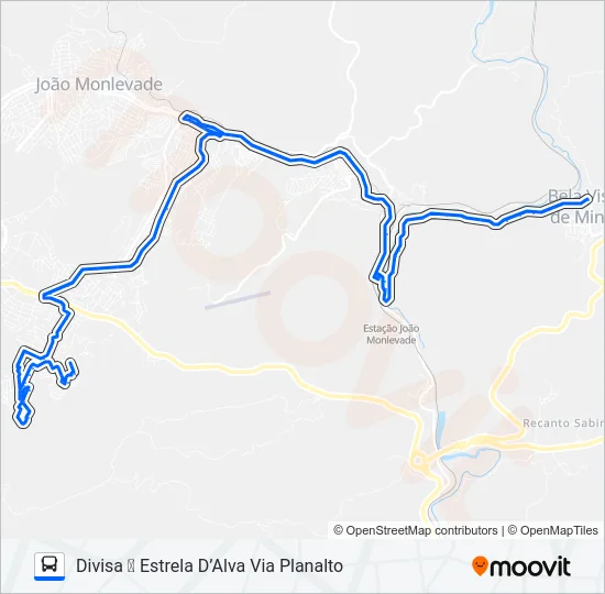 31 Bus Line Map