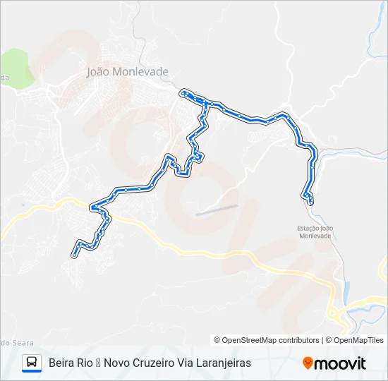 31 Bus Line Map
