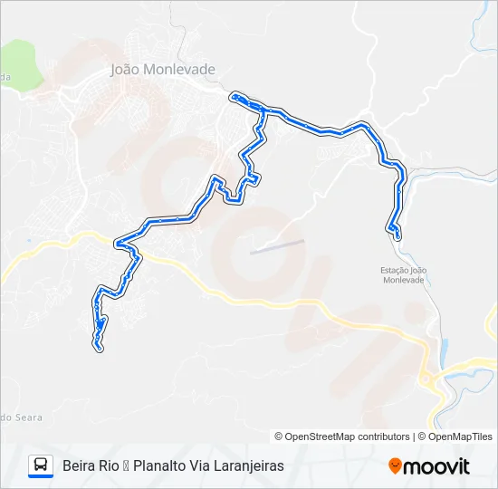 31 Bus Line Map