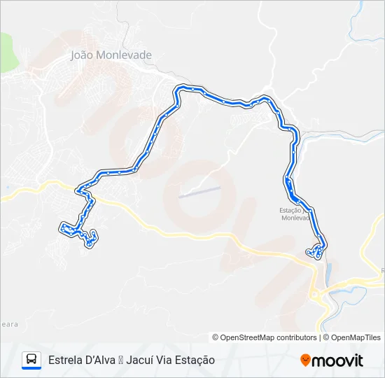 31 Bus Line Map