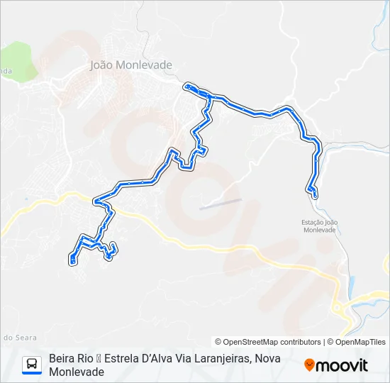 31 Bus Line Map