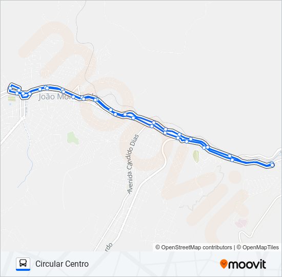 42 bus Line Map