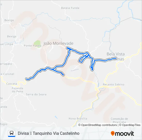 156 Bus Line Map