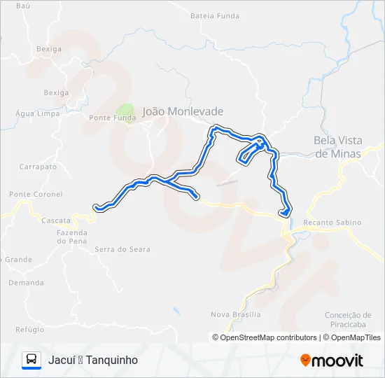 156 Bus Line Map