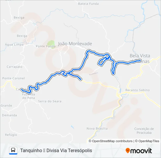 156 Bus Line Map