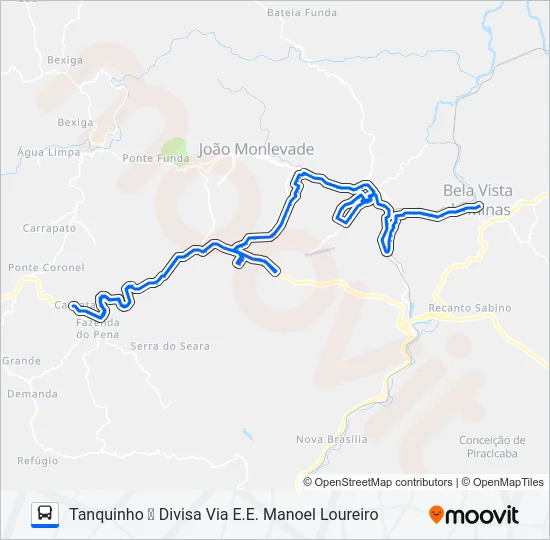 156 Bus Line Map