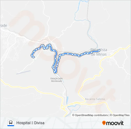 156 Bus Line Map
