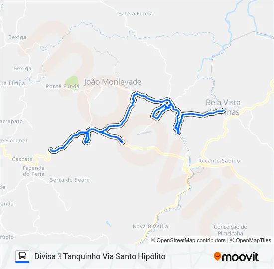 156 Bus Line Map