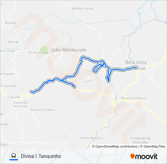156 Bus Line Map