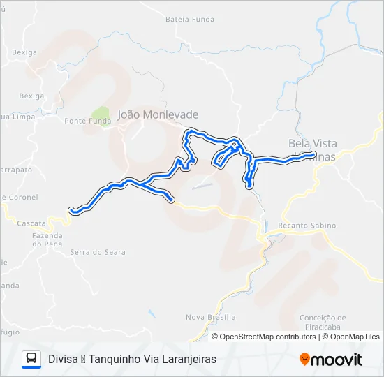 156 Bus Line Map