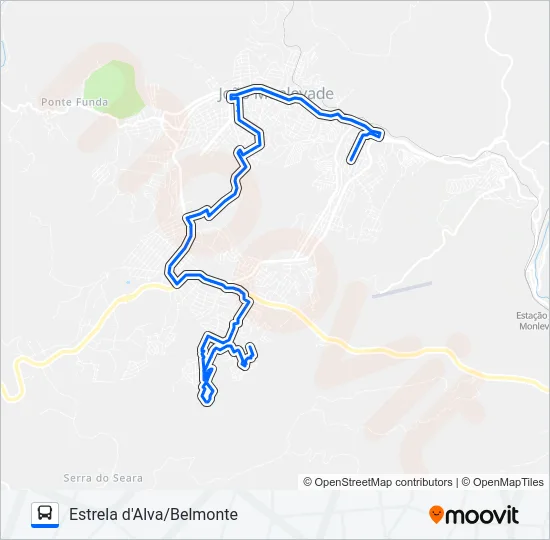 40 Bus Line Map