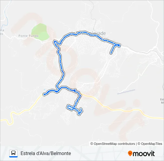 40 Bus Line Map