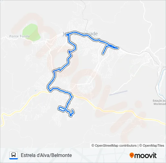 40 Bus Line Map