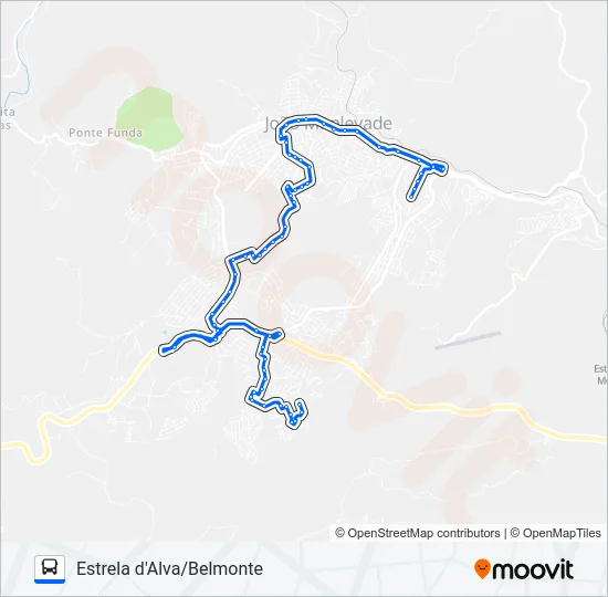 40 Bus Line Map