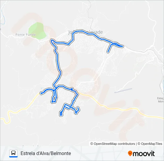40 Bus Line Map