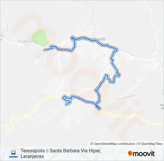 104 Bus Line Map