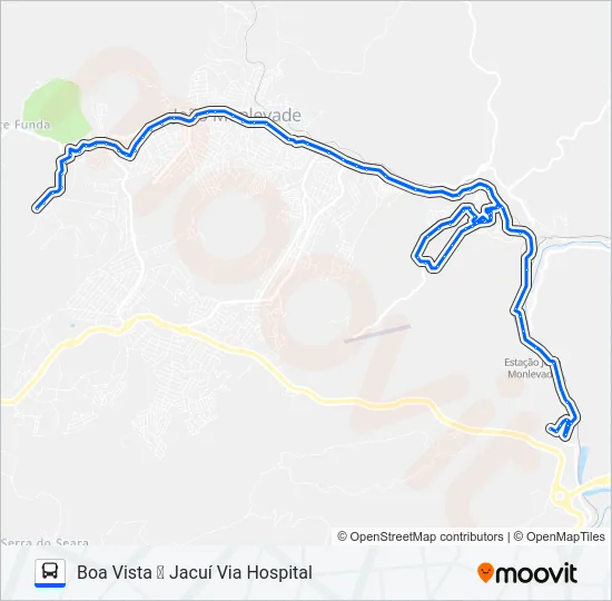 12 Bus Line Map