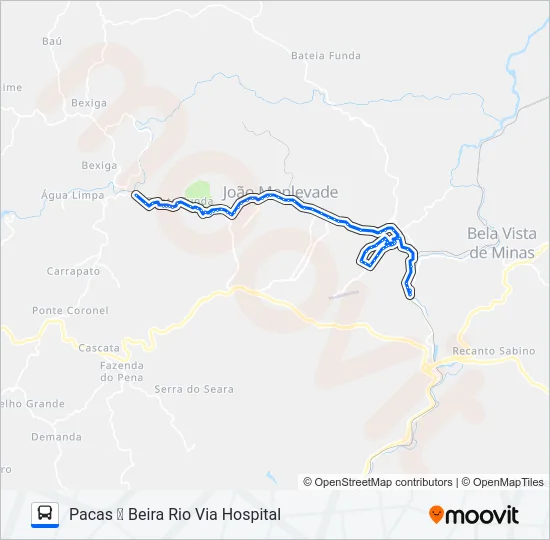 12 Bus Line Map