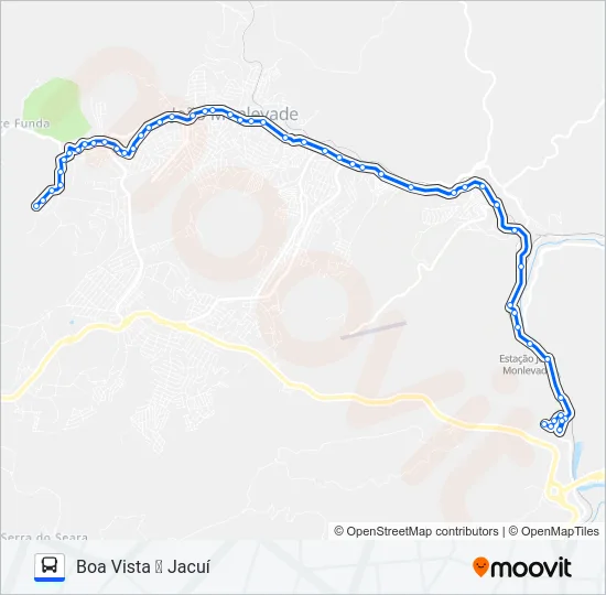 12 Bus Line Map