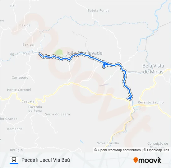 12 Bus Line Map