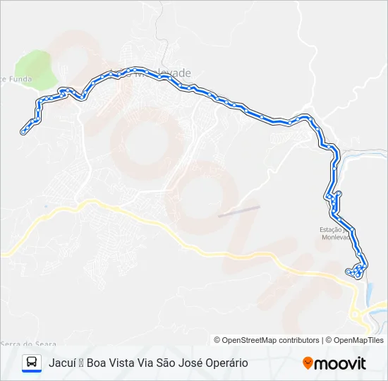12 Bus Line Map