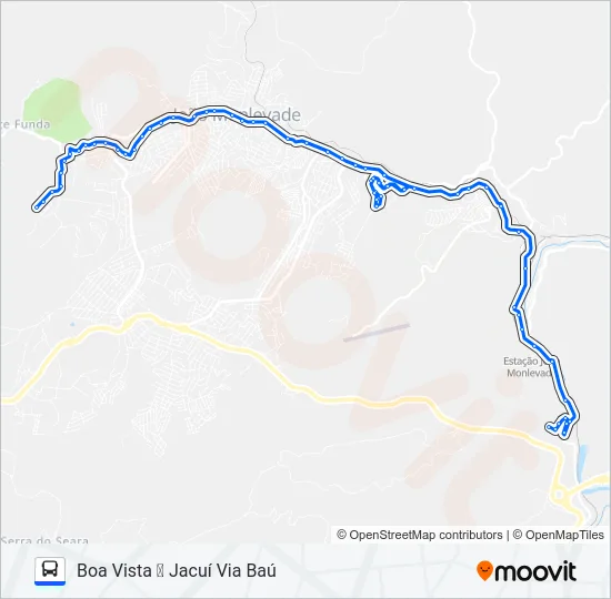 12 Bus Line Map