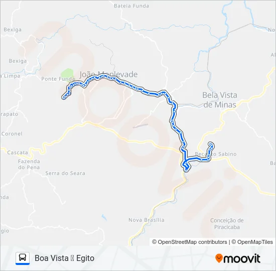 12 Bus Line Map