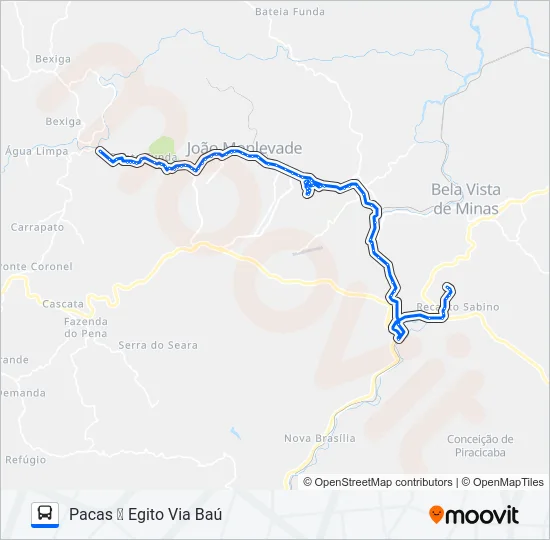 12 Bus Line Map