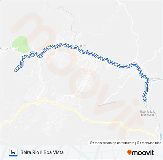 12 Bus Line Map