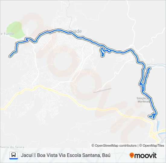 12 Bus Line Map