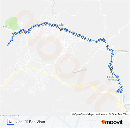 12 Bus Line Map