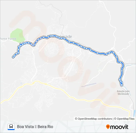12 Bus Line Map