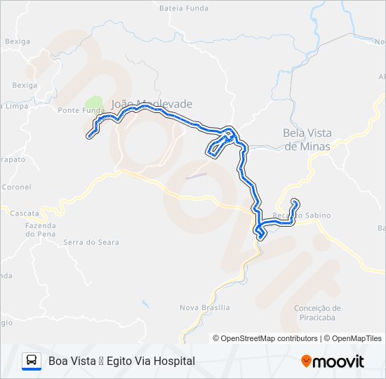 12 Bus Line Map