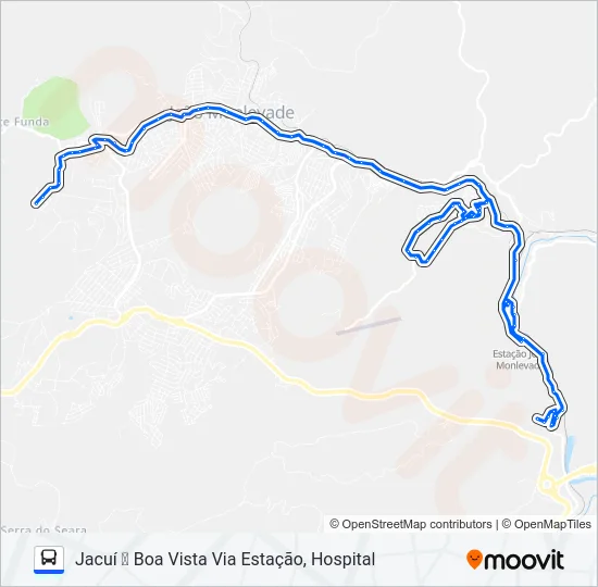 12 Bus Line Map