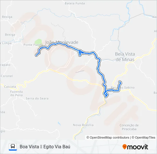 12 Bus Line Map