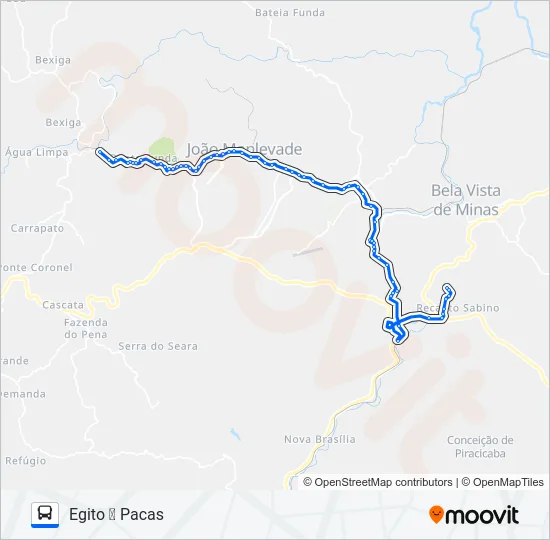 12 Bus Line Map