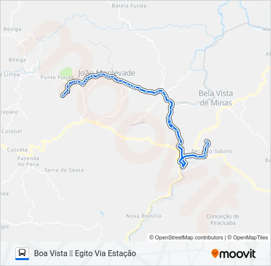 12 Bus Line Map
