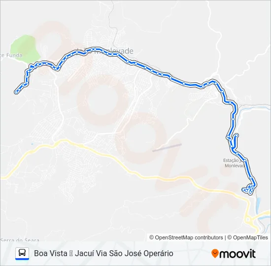 12 Bus Line Map