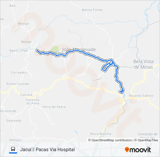 12 Bus Line Map