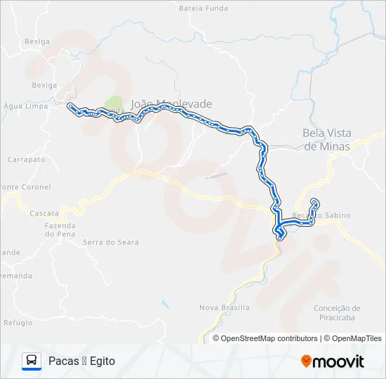 12 Bus Line Map