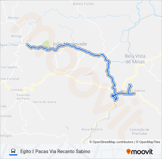12 Bus Line Map