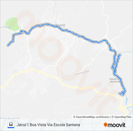 12 Bus Line Map