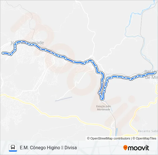 151 Bus Line Map