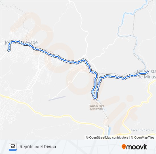 151 bus Line Map