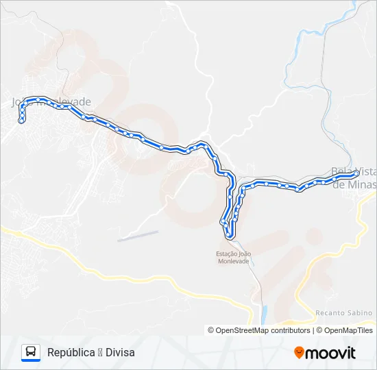 151 Bus Line Map