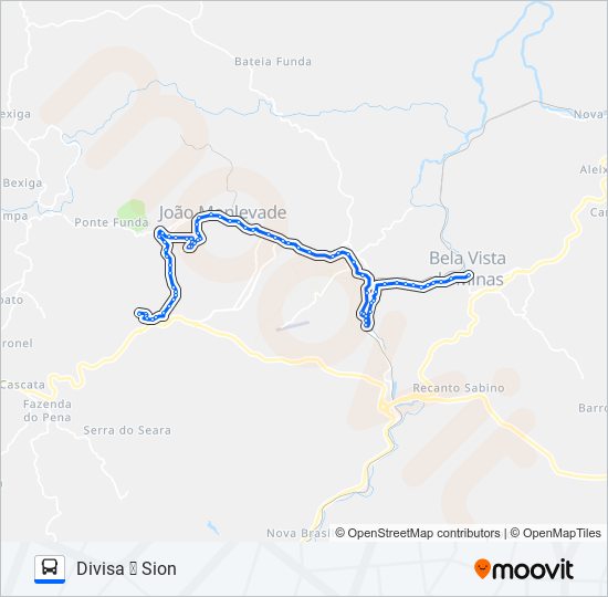 Mapa de 151 de autobús